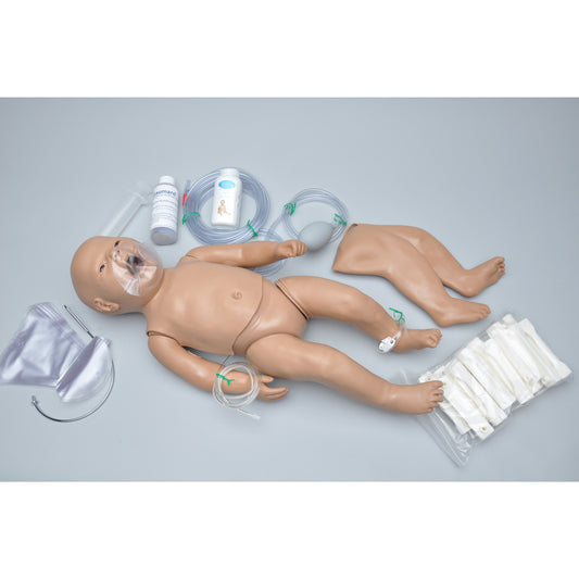 Newborn CPR and Trauma Care Simulator - with Intraosseous and Venous Access