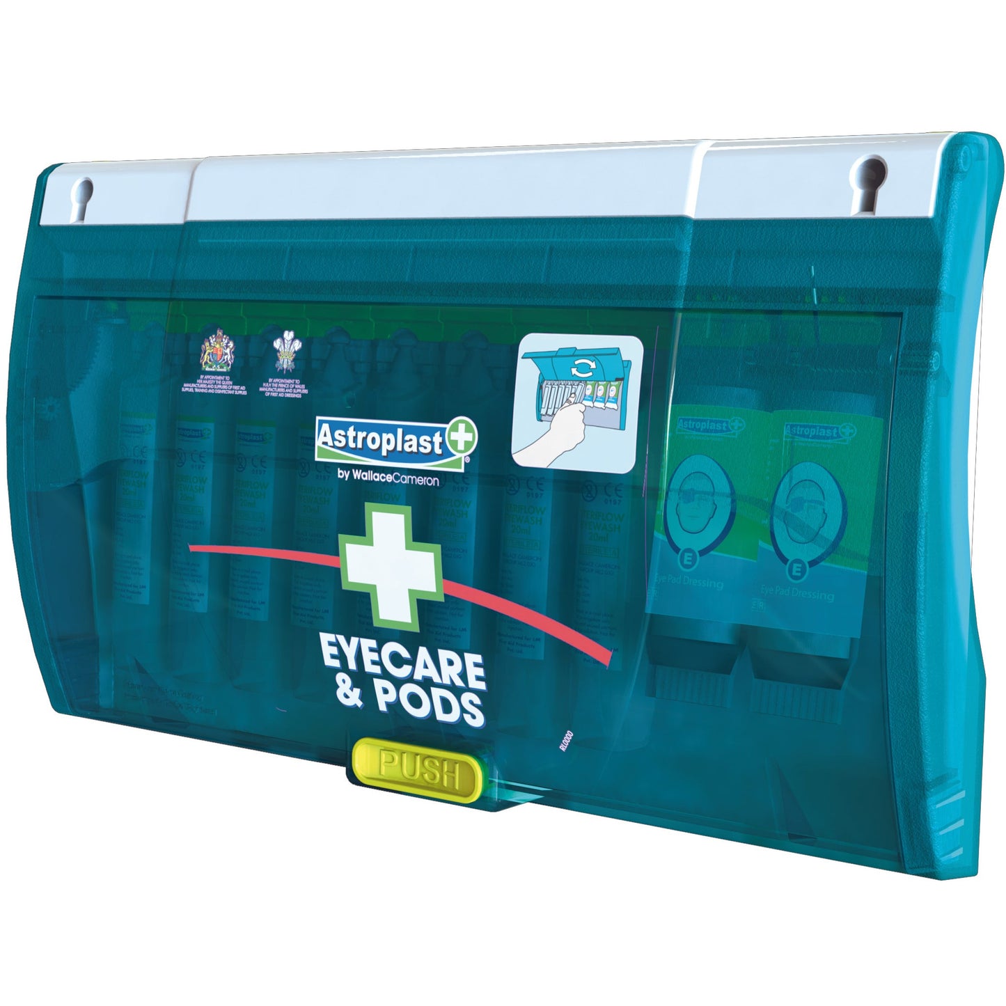 Astroplast Twist N Open Eye Care Dispenser With Eye Pods & Eye Pads - Wallace Cameron