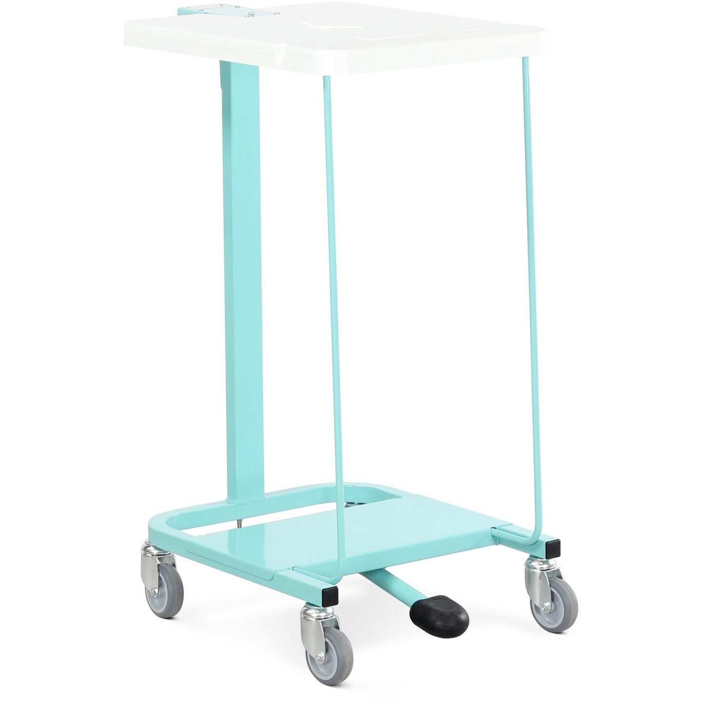 Linen Trolleys & Bags - S.Linen Trolley Sng Pedal Lid - Mild Steel - Bristol Maid
