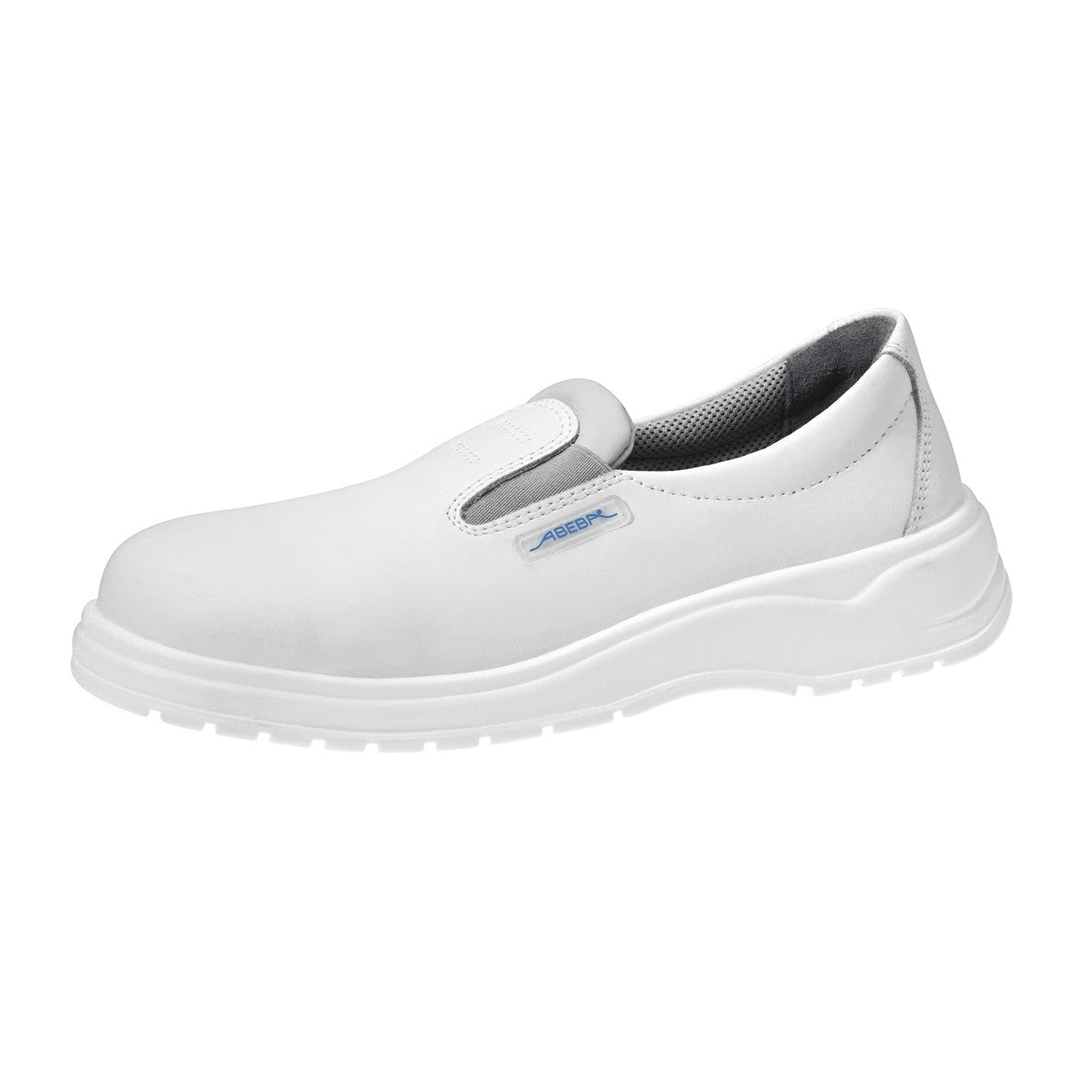 Occupational Shoes Light Loafer - White Smooth Leather -