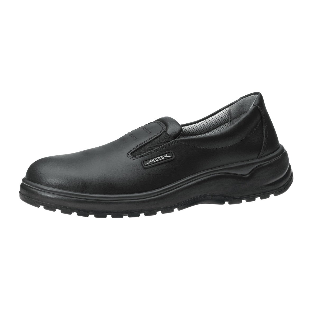 Occupational shoes light Loafer - Black Smooth Leather -
