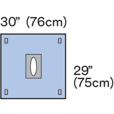 3M Steri-Drape™ Aperture Drapes - Case of 40