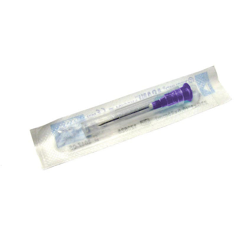 Terumo AGANI Needle 24G Violet x 1" x 100