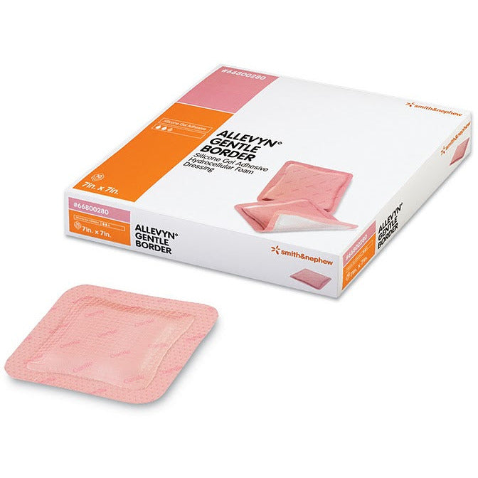 Allevyn Gentle Border Dressing 10cm x 10cm per 10 - 3S Healthcare