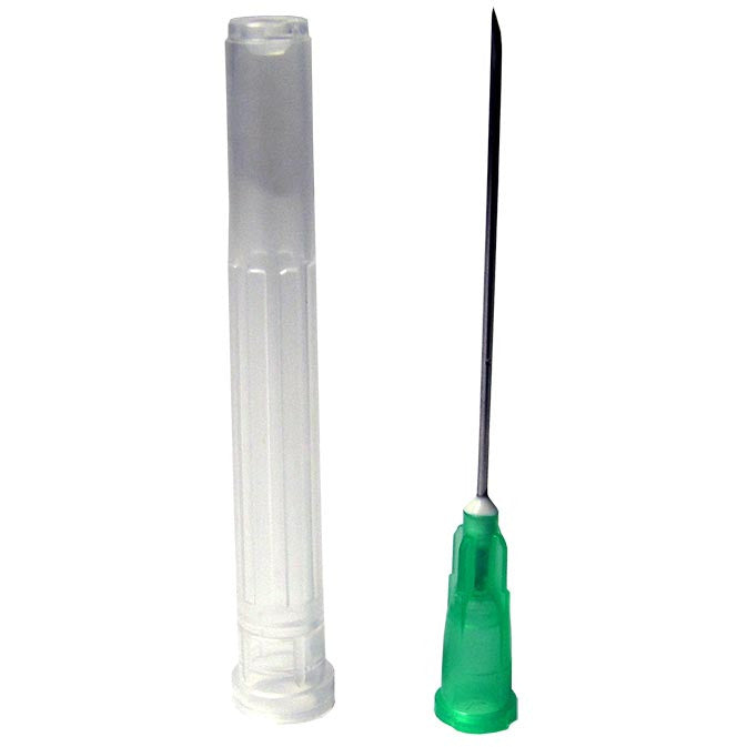 Terumo AGANI Needle 21G Green x 5/8" x 100