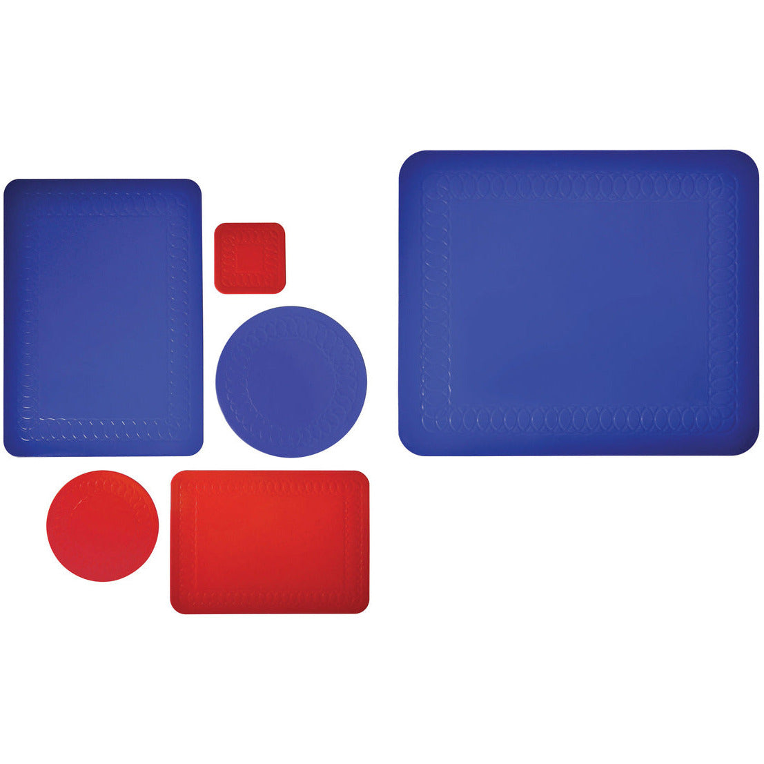 Anti-Slip Coaster - Blue 14cm x 14cm - Drive Medical