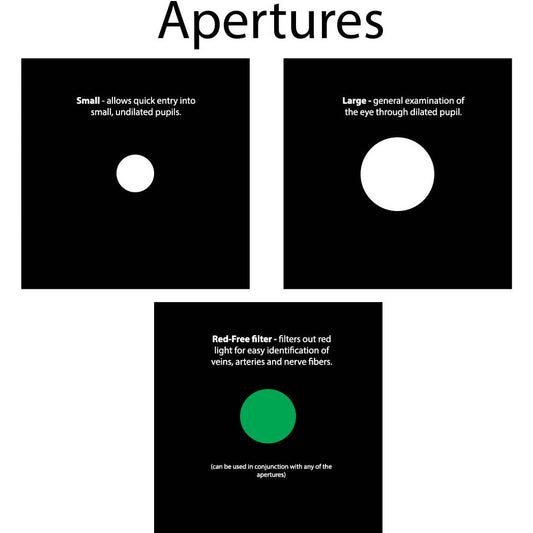 Keeler Standard Ophthalmoscope 3.6v HEAD & BULB ONLY -