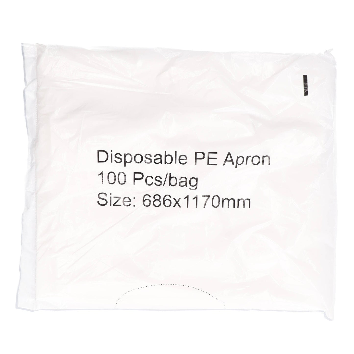 Disposable Aprons -White- 16 Micron x 100 - Ramco