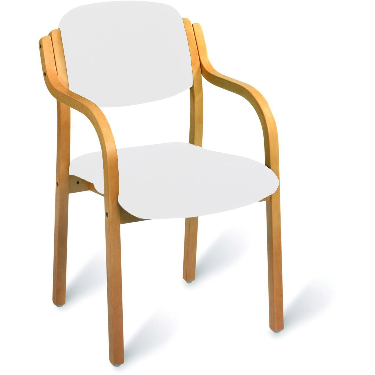 Bjorn Vinyl Upholstered Medical Waiting Room Chair Range - With Arms -