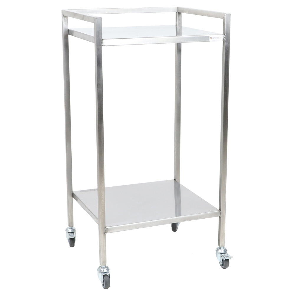 Stainless Steel Flex Dressing Trolley - 480mm Wide - Aspiration Life