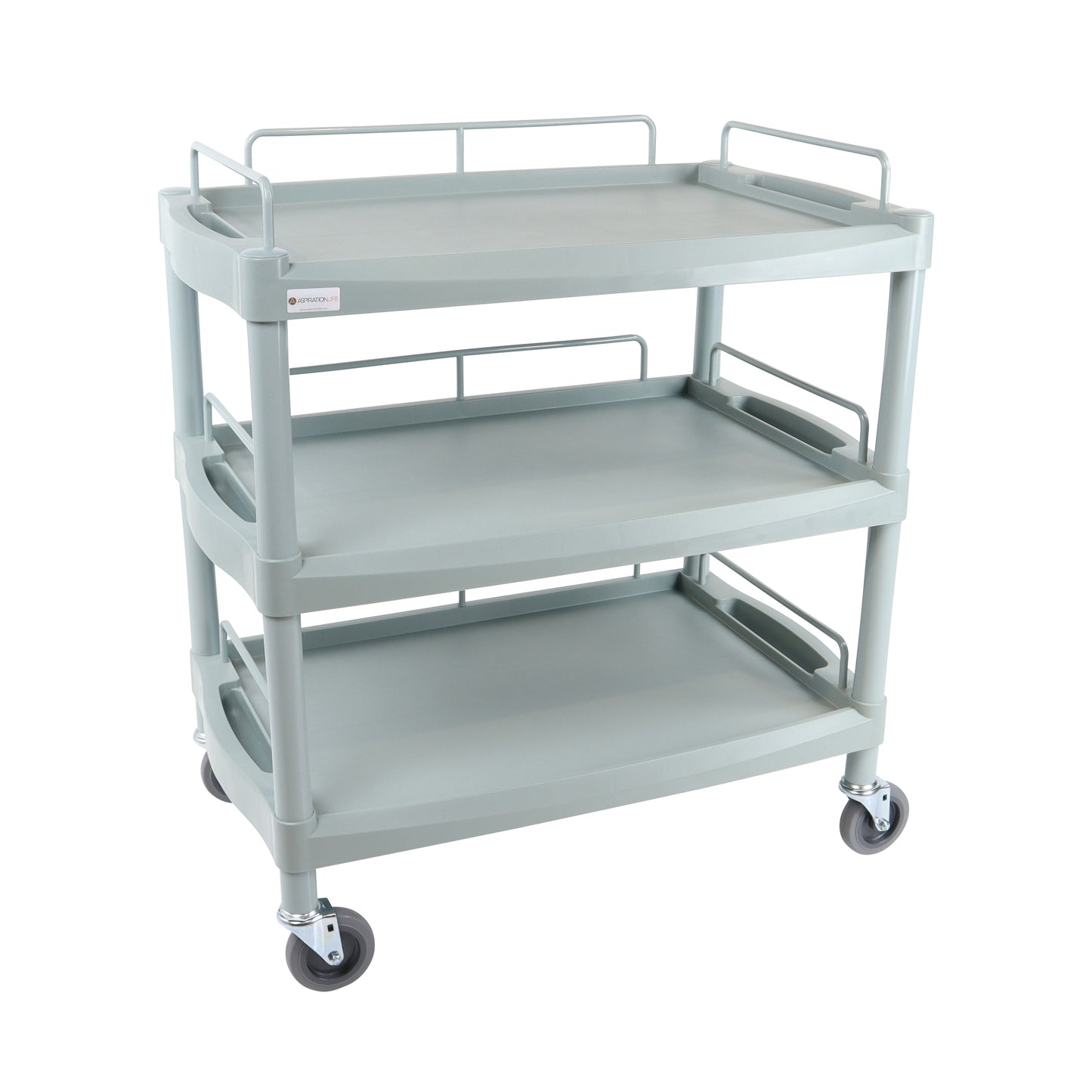 Handy Large Clinical Dressing Trolley - 3 Shelves -