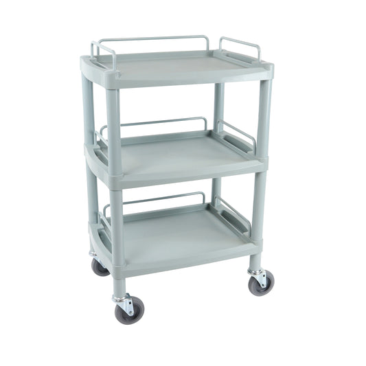 Handy Small Clinical Dressing Trolley - 3 Shelves -