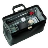 Bollmann Practicus Doctors Case: Black Leather
