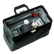 Bollmann Practicus Doctors Case: Black Polyester