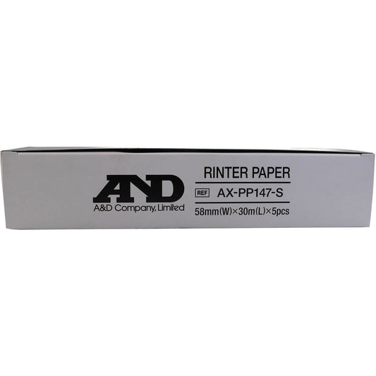A&D Medical Printer Paper Rolls For TM-2655P/TM-2657P - 5 Rolls -