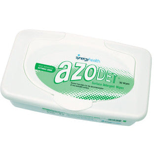 AzoDet Multi Surface Detergent Wipes - Tub of 50 -