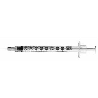 BD 1ml  Insulin Syringe & Needle 12.7mm x 29g x 200