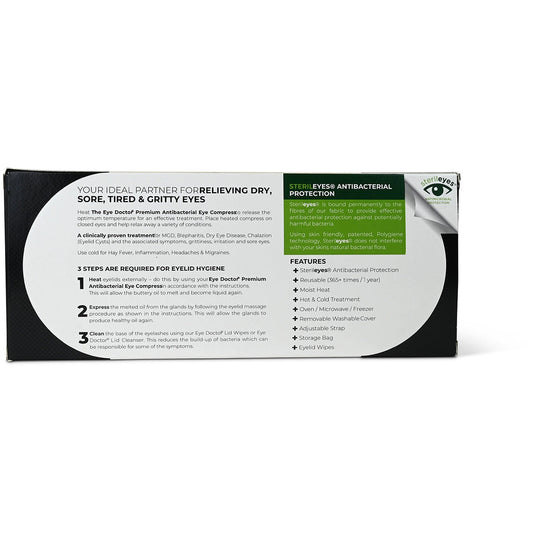 The Eye Doctor Premium Treatment Pack Eye Compress. - The Body Doctor