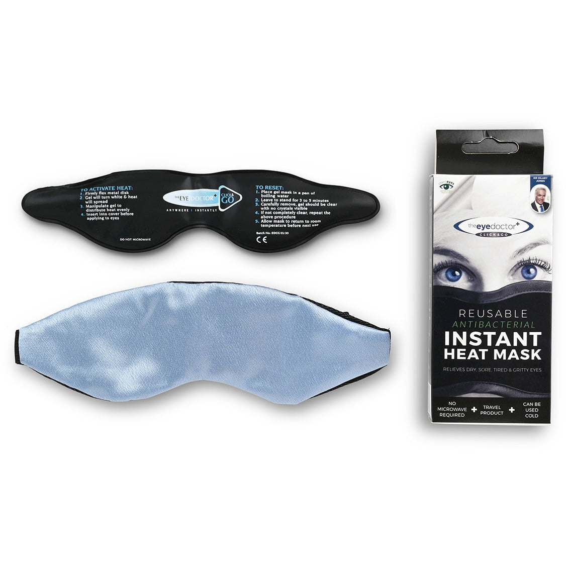 The Eye Doctor Click & Go - Instant Heat Mask - The Body Doctor
