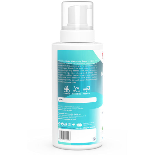 No Rinse Body Cleansing Foam 500ml- Omnitex - Omnitex