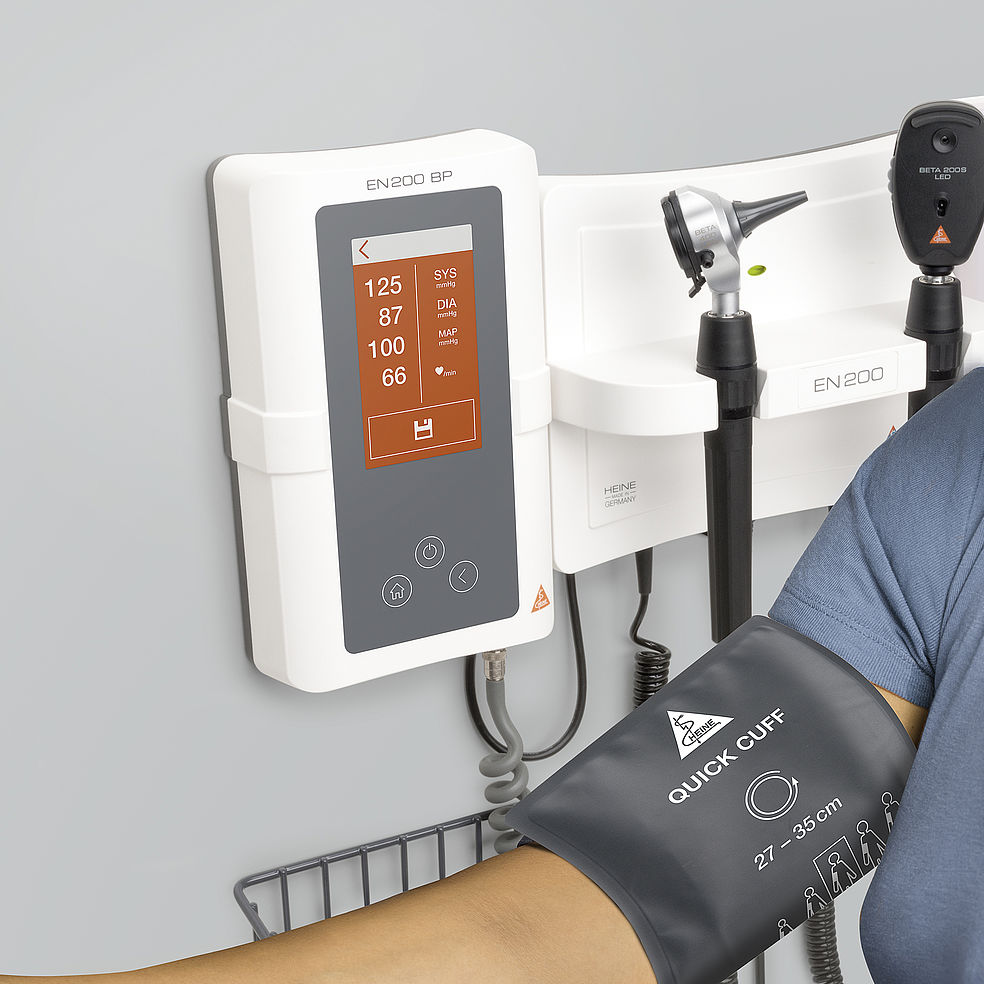 HEINE EN200 Digital Sphygmomanometer for EN200 Wall Transformer - Heine