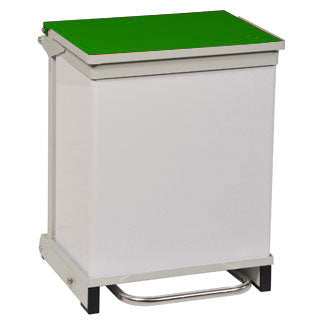 Bristol Maid BR 50 Ltr Bin with Green Lid -