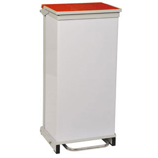 Bristol Maid BR 90 Ltr Bin with Red Lid -