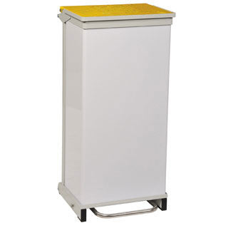 Bristol Maid BR 90 Ltr Bin with Yellow Lid -
