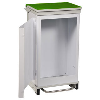 Bristol Maid BR 75 Ltr Bin with Green Lid (Front Opening)