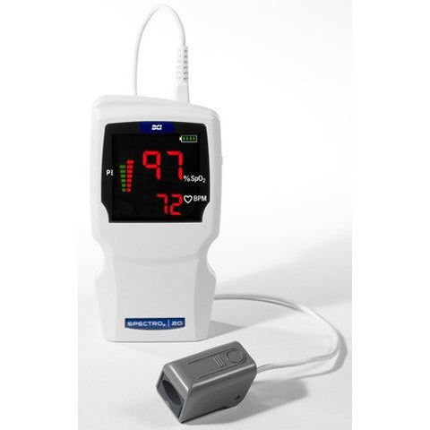 SPECTRO2 20 Digital Pulse Oximeter System With Adult Spot-Check Finger Sensor - ICU Medical