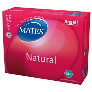 Mates Natural Condoms - Clinic Pack 1 x 144
