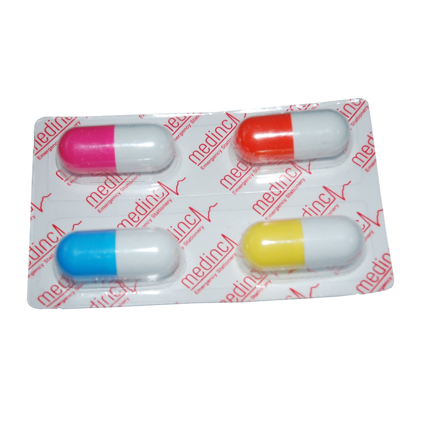 Medinc Capsule Highlighter Pens x 4 -