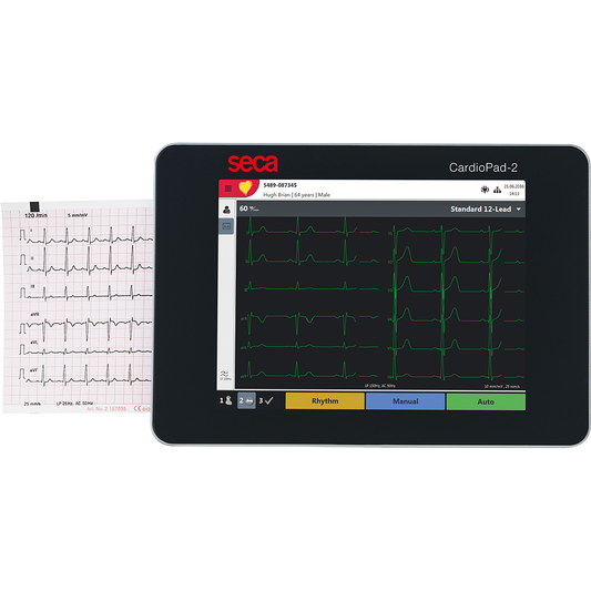 seca CardioPad-2 Touch Screen 12 Lead ECG With Wi-Fi & Advanced Interpretation