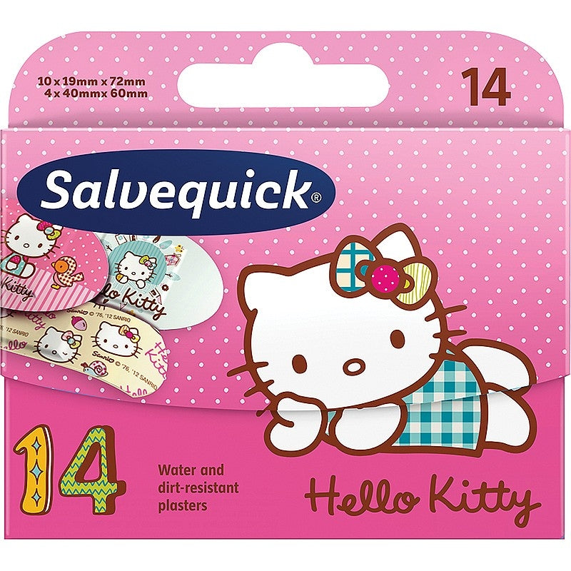 Salvequick Hello Kitty Assorted Water Resistant - Safety First Aid