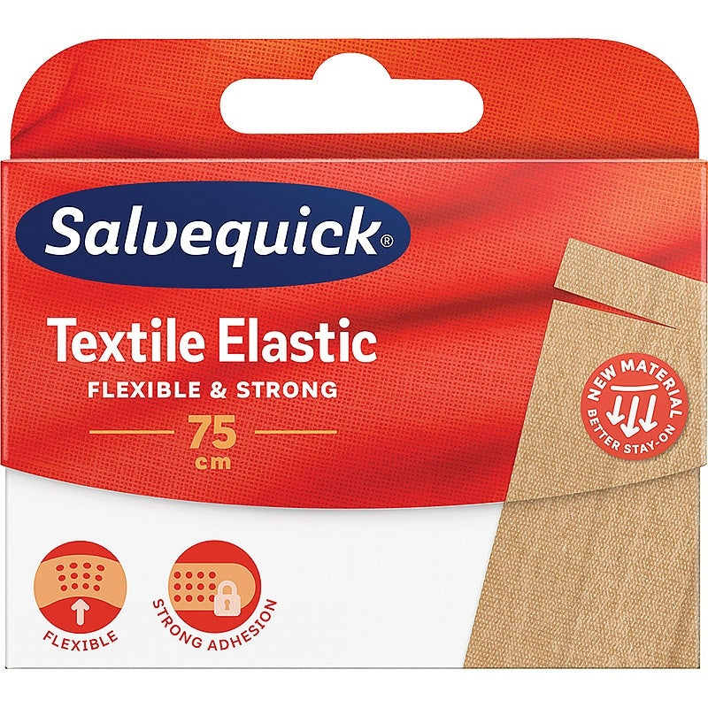 Salvequick Textile Dressing Strip, 6 x 75cm - Safety First Aid