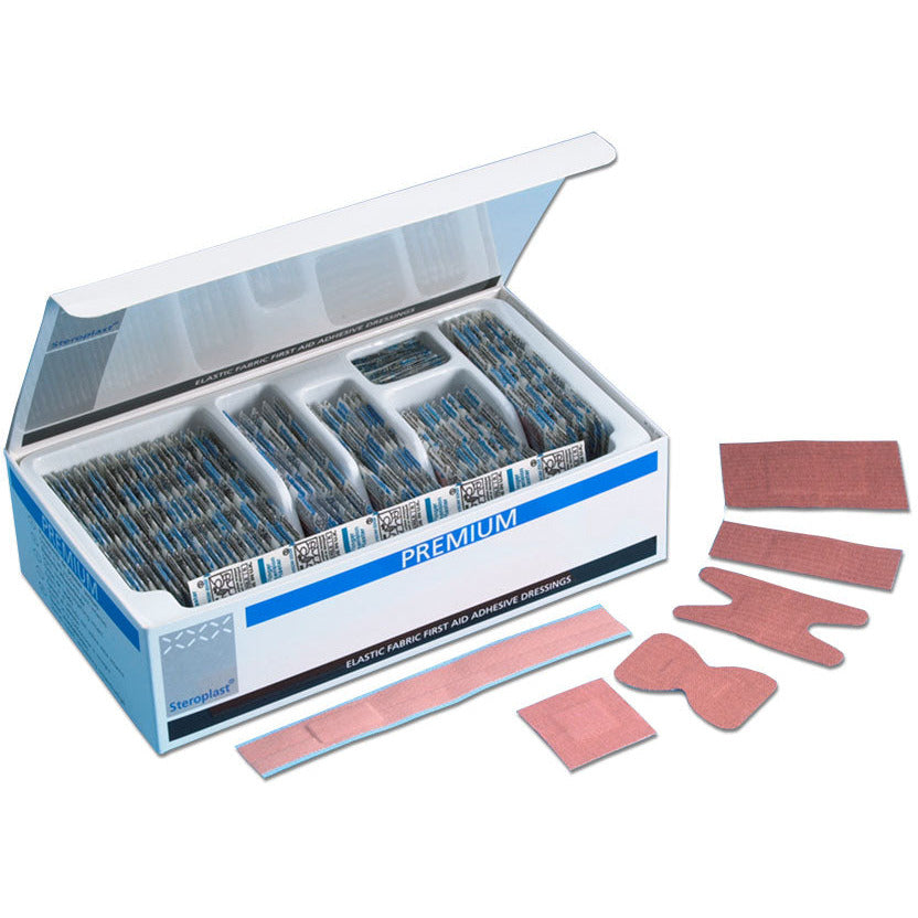 Steroplast Premium Assorted Plasters per Pack of 100 - Steroplast