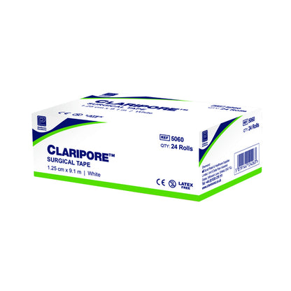 Premier Claripore Transparent Surgical Tape 2.5cm x 9.1m - 12 Rolls