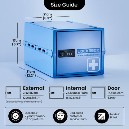 Lockabox One™ Medi Blue