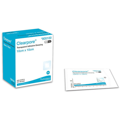 Clearpore Adhesive Dressing 10 x 30cm - Pack of 30