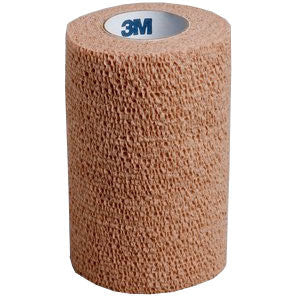 3M™ Coban™ LF Latex Free Self-Adherent Wrap 2084S, 100 mm x 4.5 m, Tan, Sterile - CLEARANCE DUE TO SHORT EXPIRY DATE