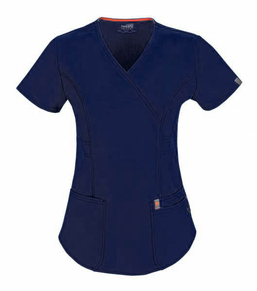 Mock Wrap Top - Certainty Plus - Work In Style