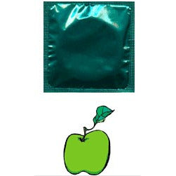 Condomi Apple Condoms (Bulk: per Loose 100)