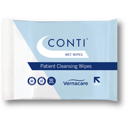 Conti® Wet Wipes 24 x 22cm - 50 Wipes