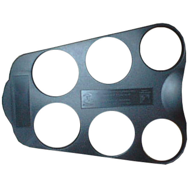 Cup carry tray Tedeco Black x 10 - Bunzl Catering Supplies