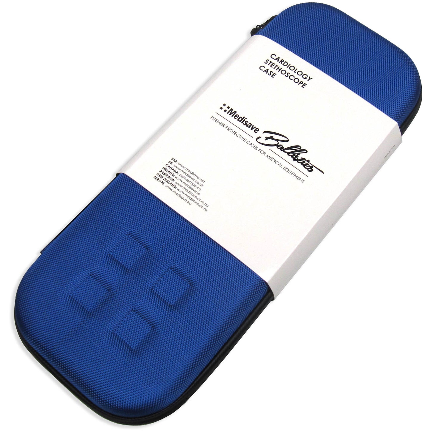 Medisave Ballistics Premium Cardiology Stethoscope Case - Royal Blue