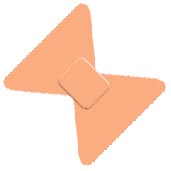 Economy Elastic Plasters 6.3 x 4.5cm per Box 100 Fingertip