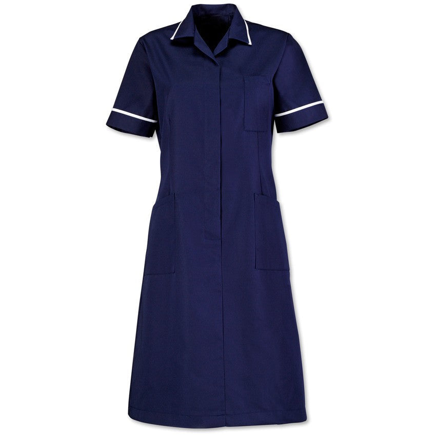 Zip-Front Nurse's Dress