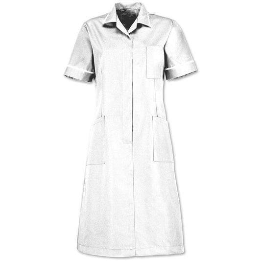 Zip-Front Nurse's Dress -