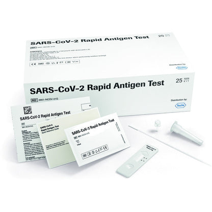 Roche SARS-CoV 2 Rapid Antigen Test x 25 (For COVID-19)