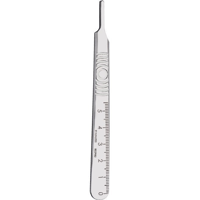 Reusable Surgical Scalpel Handle Number 3 S/S - Swann Morton